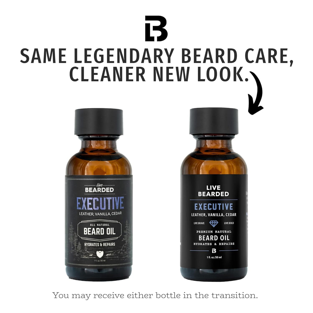 : Premium All-Natural Beard Care for Men - Jojoba Beard Oil for Dry Flaky Skin, 1 Fl Oz, Made in the USA, Executive Scented with Cedar and Vanilla