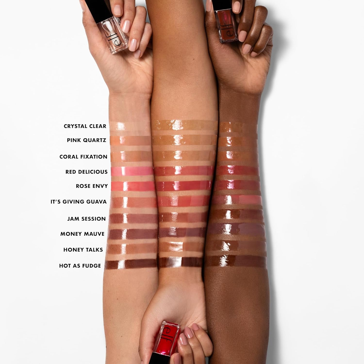 Glow Reviver Lip Oil, Nourishing Tinted Lip Oil for a High-Shine Finish, Infused with Apricot Oil, Vegan & Cruelty-Free, Rose Envy