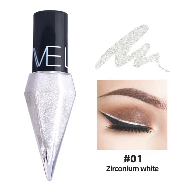 Liquid Glitter Eyeliner for Bold, Shimmering Eyes