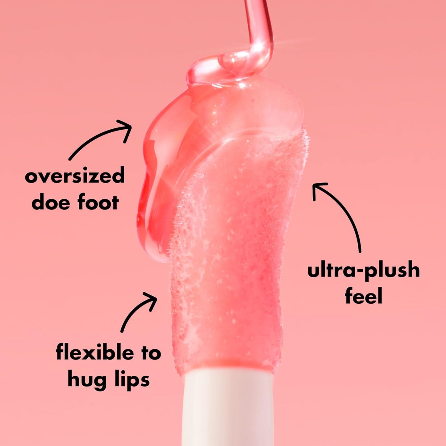Glow Reviver Lip Oil, Nourishing Tinted Lip Oil for a High-Shine Finish, Infused with Apricot Oil, Vegan & Cruelty-Free, Rose Envy