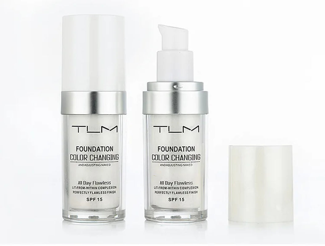 TLM Magic Match Foundation – Color-Changing, Long-Lasting Matte Liquid for Hydrated, Flawless Skin All Day