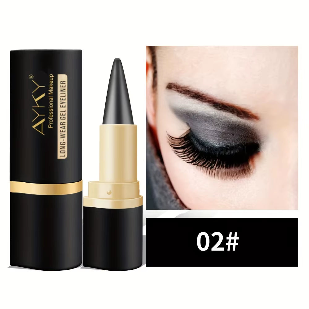 GlideLine™ by AYKY – Matte Glitter Waterproof Eyeliner Balm
