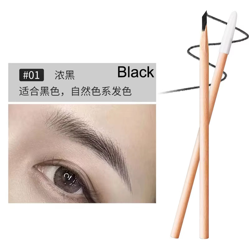Waterproof Microblading Eyebrow Pencil – Long-Lasting Wooden Tattoo Brow Pen for Natural, Defined, Flawless Arches