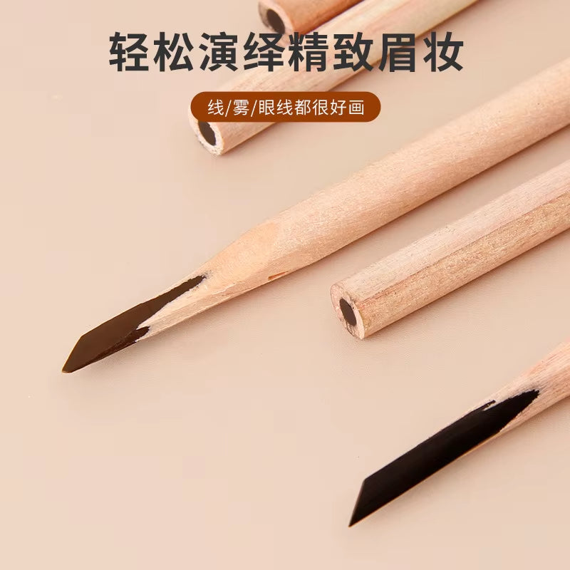 Waterproof Microblading Eyebrow Pencil – Long-Lasting Wooden Tattoo Brow Pen for Natural, Defined, Flawless Arches